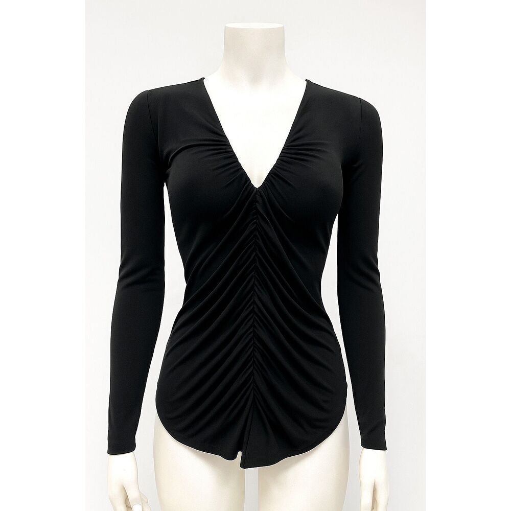 Women’s Julian Chang Black Emma Top XS New